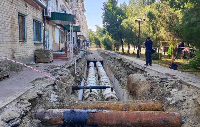 Новую теплотрассу проложат в Невинномысске по улице Гагарина