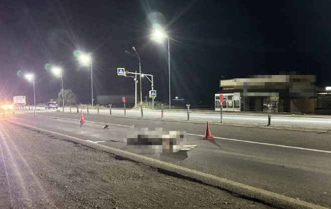 Иномарка насмерть сбила пешехода на трассе «Кавказ» на Ставрополье