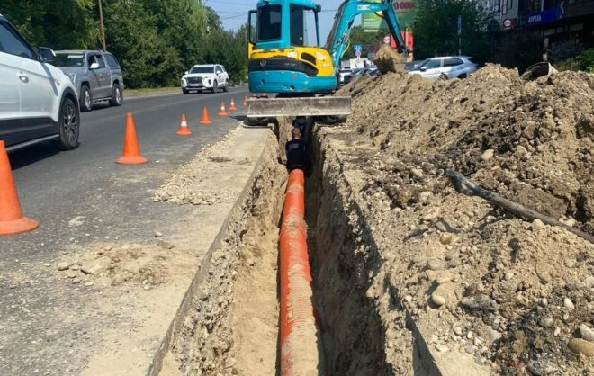 В Предгорном округе Ставрополья меняют ливневки