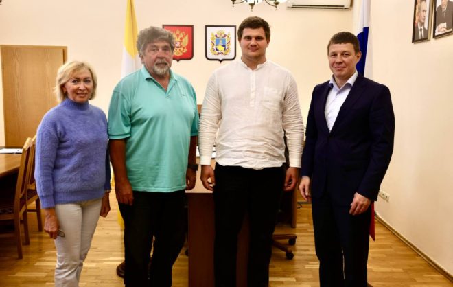 Глава Минспорта Ставрополья встретился с триумфатором чемпионата России