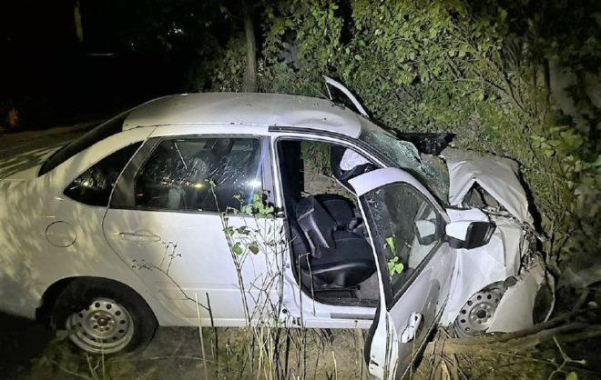В Ессентуках 2 человека пострадали при наезде авто на забор