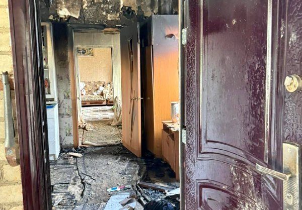 Пенсионерку спасли при пожаре в Левокумском округе