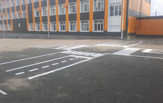 Автогородки для занятий по ПДД оборудовали в 18 школах Ставрополя