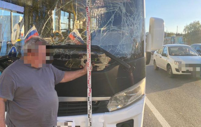 Два автобуса столкнулись на проспекте Кулакова в Ставрополе