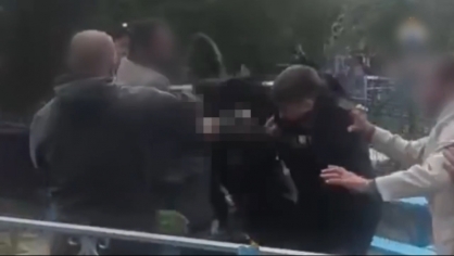 Напавшего на полицейских подростка в Советском округе задержали