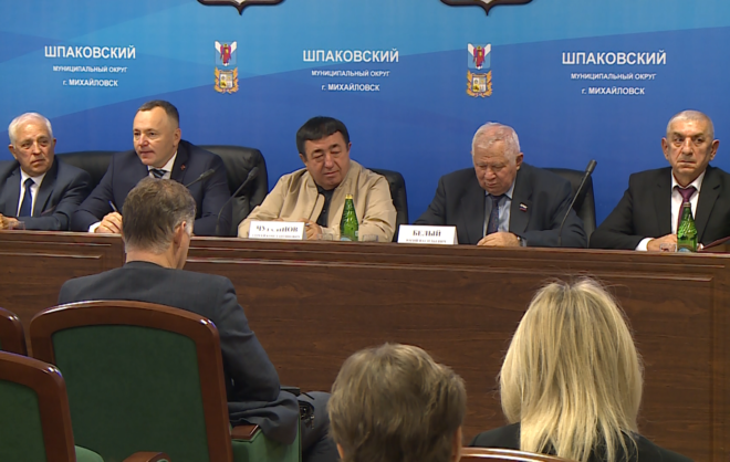 Первое заседание Думы прошло в Шпаковском округе