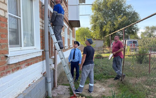После проверки прокуратуры в Петровском округе в двух домах подключили газ