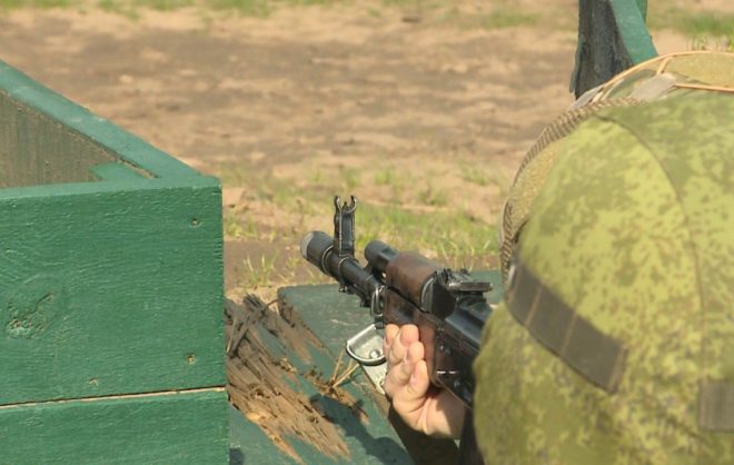 На ставропольском полигоне готовят бойцов для СВО