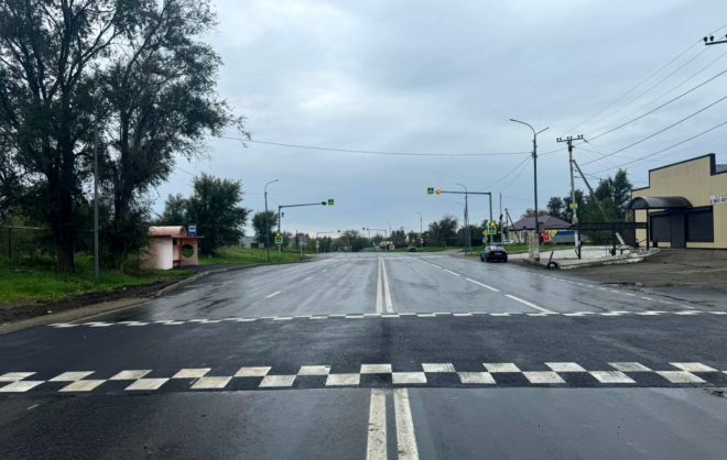 Соединяющую 4 округа дорогу отремонтировали на Ставрополье