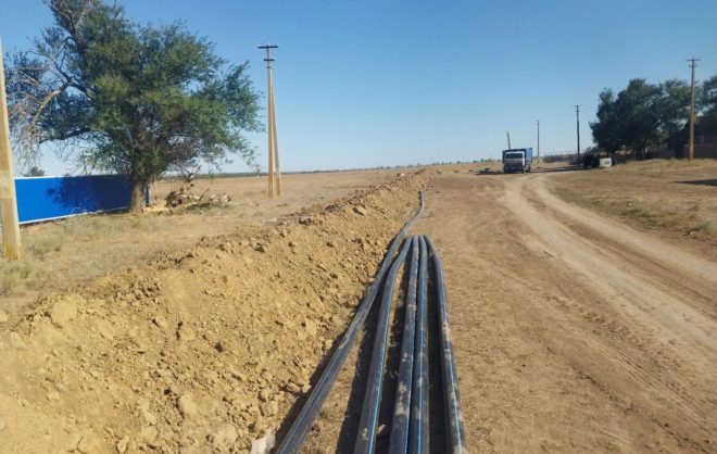 Более 1,5 км водопроводных труб заменили в Арзгирском округе
