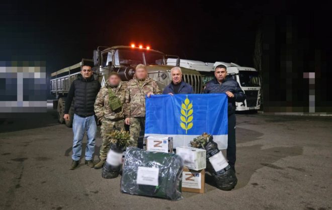 Партию гумпомощи передали бойцам СВО из Новоселицкого округа