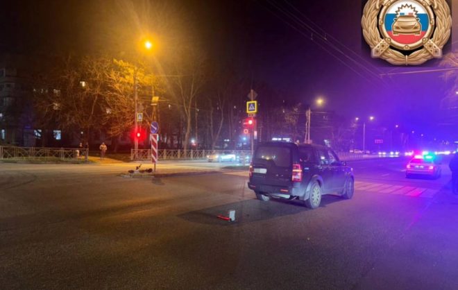 Легковушка сбила парня на электросамокате на улице Лермонтова в Ставрополе