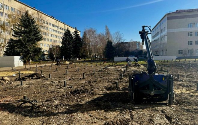 В Ставрополе строят модуль приёмного отделения больницы скорой помощи