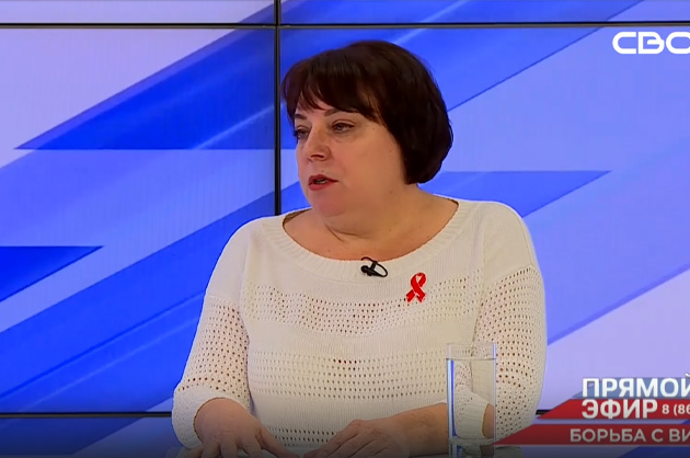 Прямой эфир. День борьбы со СПИДом. Юлия Безбородова