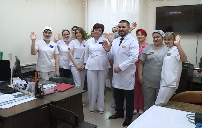Пять отделений отремонтировали в больнице Левокумского округа