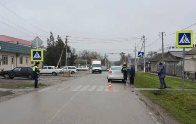 На Ставрополье на зебре сбили подростка