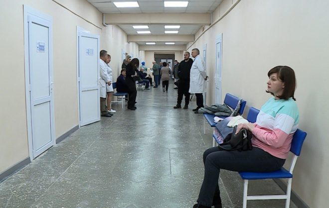 Районную поликлинику капитально отремонтировали в Труновском округе