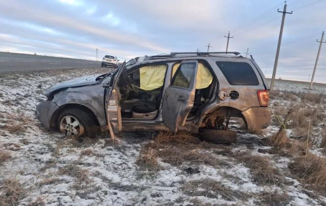 В Александровском округе погиб водитель при заносе автомобиля