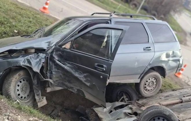 Три человека пострадали в ДТП с двумя легковушками в Новоселицком округе
