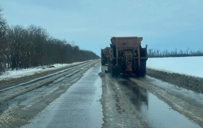 Дорожники Ставрополья работают круглосуточно