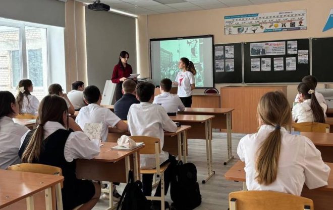 В школах Ставрополья прошли уроки памяти в честь Дня освобождения Ленинграда