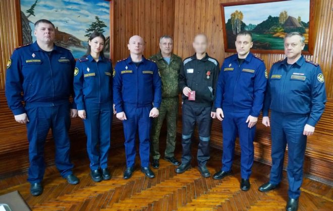 В колонии на Ставрополье осуждённому вручили медаль Суворова