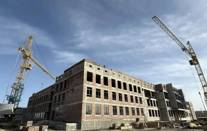 В Ставрополе продолжают строительство школы на 1550 мест