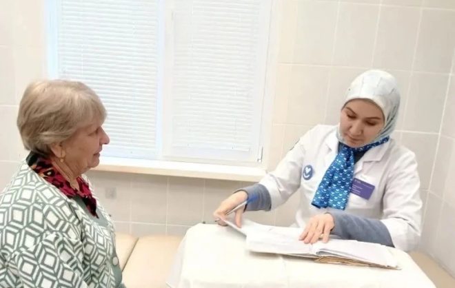 Мобильная бригада врачей посетила село Арзгирского округа
