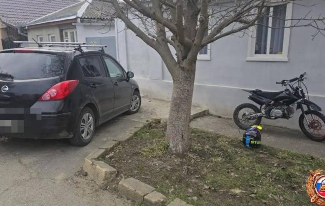 В Ставрополе подросток попал в ДТП на питбайке