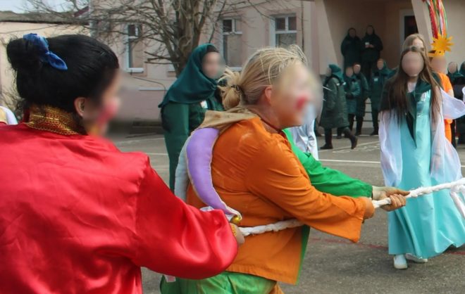 В женской колонии на Ставрополье отметили Масленицу