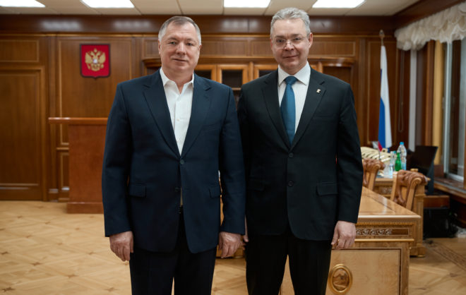 Глава Ставрополья рассказал вице-премьеру Хуснуллину о реализации нацпроекта