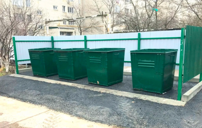 В муниципалитетах Ставрополья обустроили 13 мусорных площадок