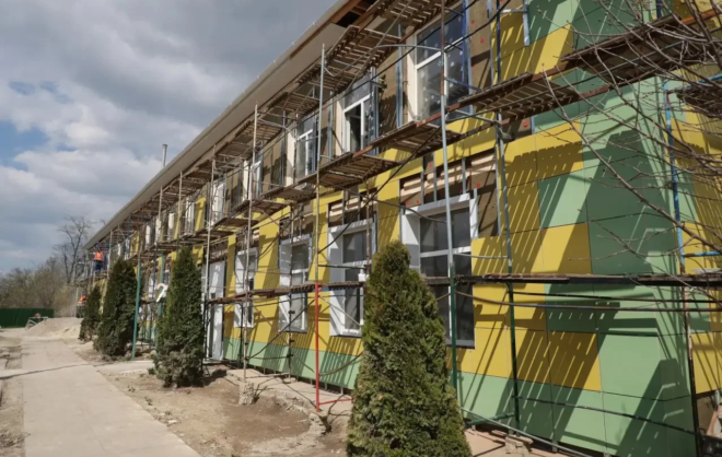 В селе Новоселицкого округа ремонтируют 60-летнее здание детского сада