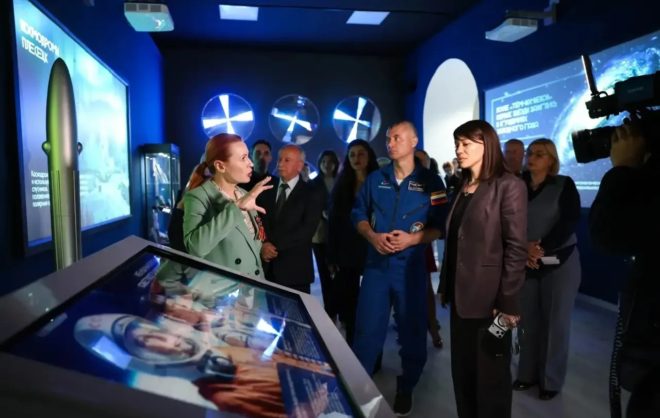 В СКФУ открылся музей космонавтики с настоящим скафандром Гагарина