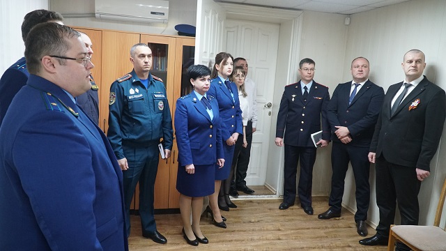 В Труновском округе представили нового прокурора