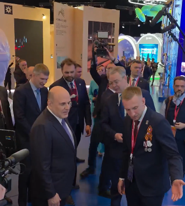 Премьер-министр России Михаил Мишустин посетил КИФ-2026