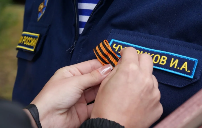В Кочубеевском округе раздадут 15 тысяч Георгиевских лент ко Дню Победы