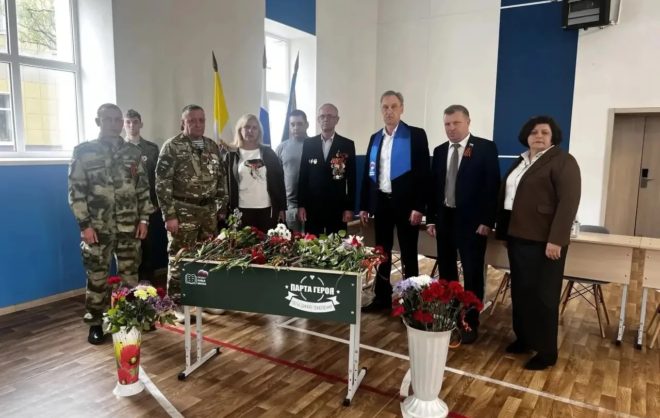 В школе №2 Невинномысска открыли «Парту Героя» в память о бойце СВО