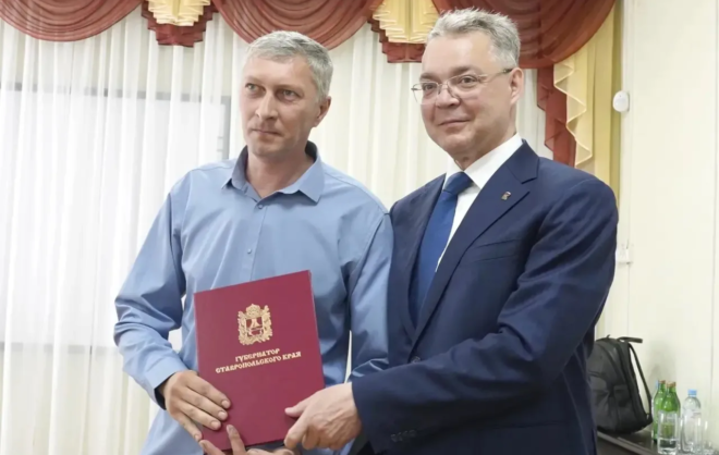 Губернатор наградил коллектив пострадавшего от БПЛА детсада в Ставрополе