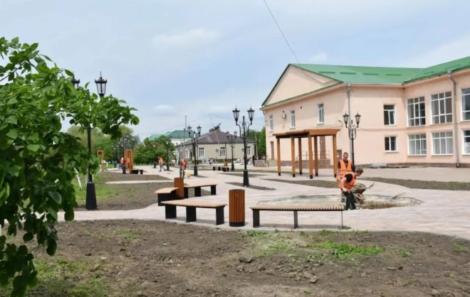 В Новоселицком округе летом откроют обновлённую парковую зону