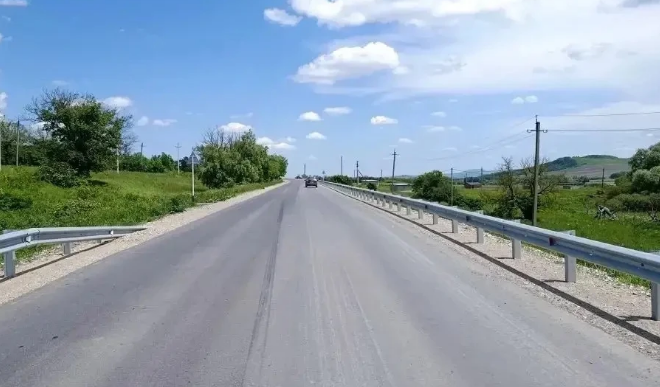 В Предгорном округе завершили ремонт участка региональной трассы