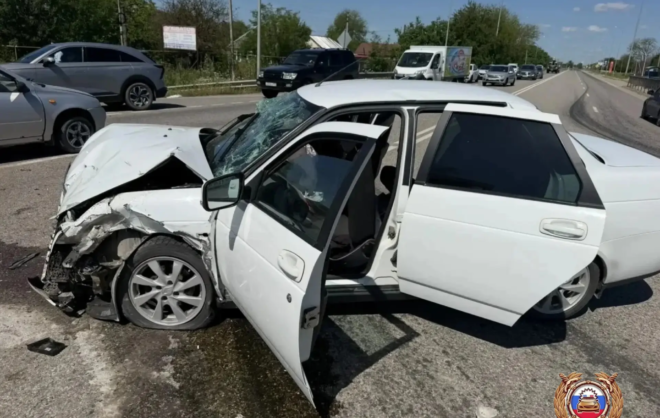 В Георгиевском округе четыре человека пострадали в ДТП