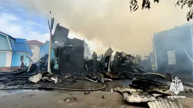 Возгорание в храме в Ессентуках полностью ликвидировали