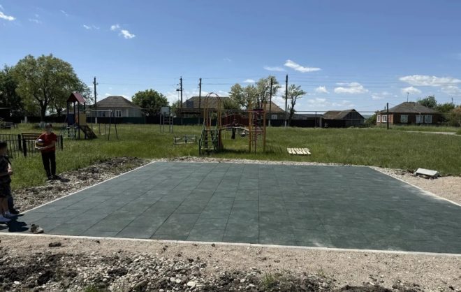В селе Андроповского округа возведут новую детскую площадку