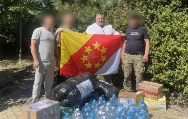 Степновский округ направил очередную партию гумпомощи в зону СВО
