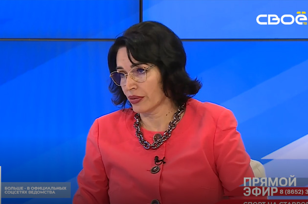 Прямой эфир. Развитие спорта на Ставрополье. Вероника Тайдакова
