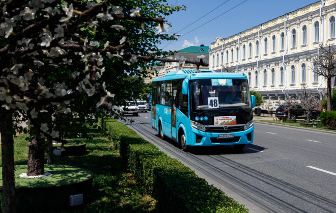 Общественный транспорт в Кисловодске работает в штатном режиме