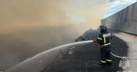 Пожар на проспекте Кулакова в Ставрополе локализовали