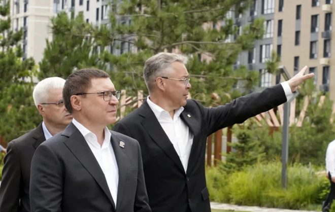 Губернатор Ставрополья представил Владимиру Якушеву опыт благоустройства края