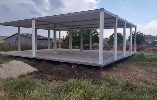 В посёлке Благодарненского округа строят новый ФАП